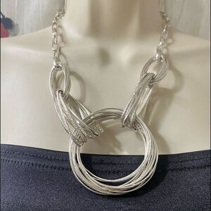 𝅺MULTIRING frontal necklace 